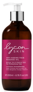 2CS1391 | LYCON SKIN Anti-Ageing Face Massage Oil 200ml PRO