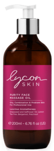 2CS1621| LYCON SKIN Purity Face Massage Oil 200ml PRO