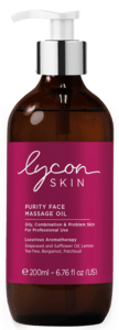 2CS1621| LYCON SKIN Purity Face Massage Oil 200ml