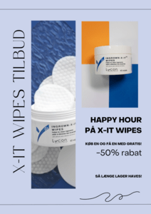 5AS3691HO | Happy hour Ingrown-X-It Wipes (40)