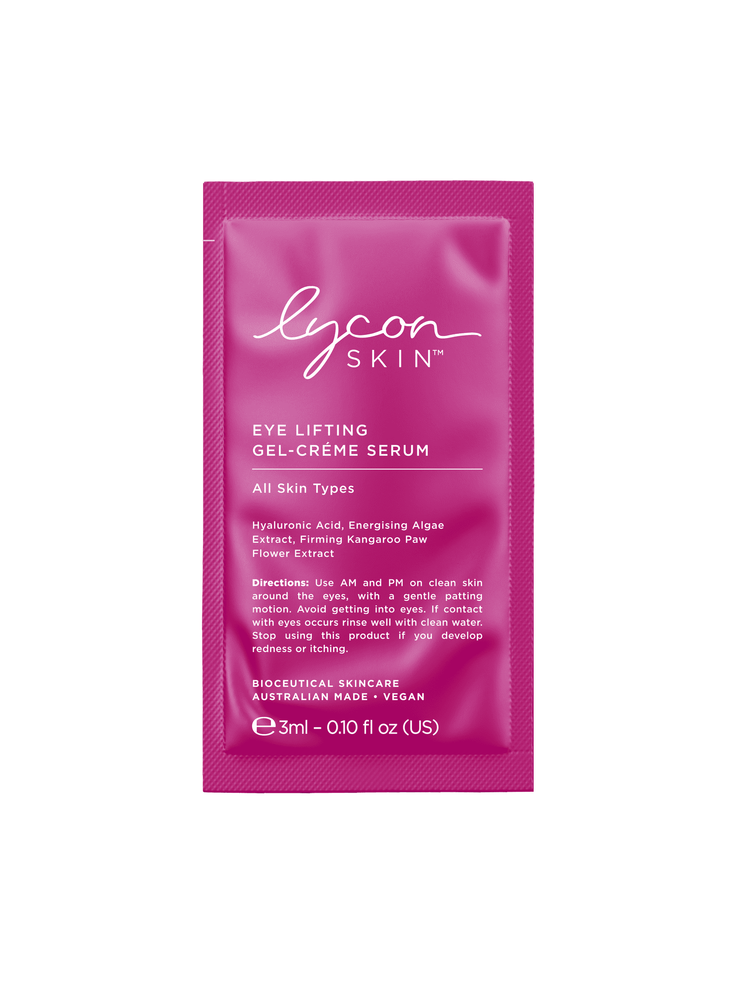 2EF1872 | 3ml LYCON Skin Eye Lifting Gel-cream serum