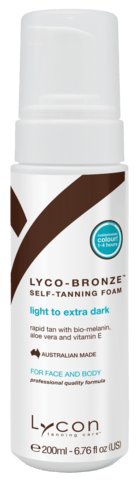 2AT1741 | LYCO-BRONZE Self-Tanning Foam 200ml