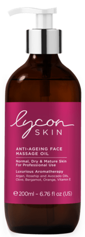 2CS1391 | LYCON SKIN Anti-Ageing Face Massage Oil 200ml PRO