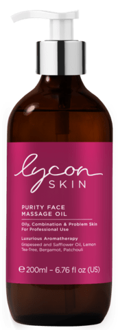 2CS1621| LYCON SKIN Purity Face Massage Oil 200ml PRO