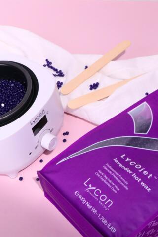 1PL0111 |  LYCOjet Lavender Hot Wax Beads 800gr -  KATEGORI  SUPERHERO Vægt 0,8kg