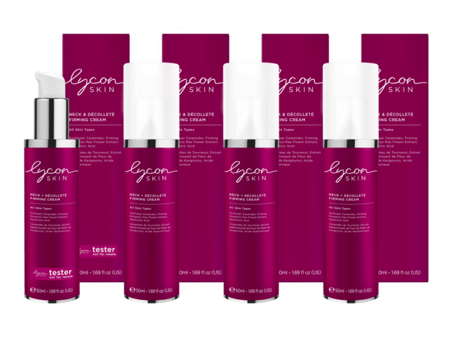 6EF1861 | LYCON SKIN NECK + DECOLLETE FIRMING CREAM 50ML TESTER PACK 3+1 TESTER