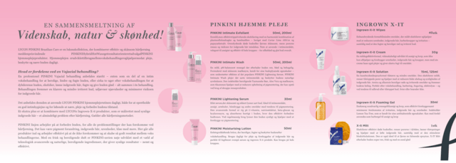 WSHOP-614 | Pinkini hjemmepleje brochure