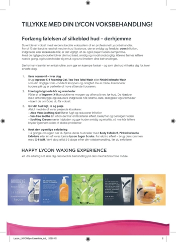 WSHOP-622 | Hjemmepleje produkt brochure