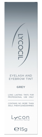 4GC2381 LYCOCIL EYELASH AND EYEBROW TINT - GREY
