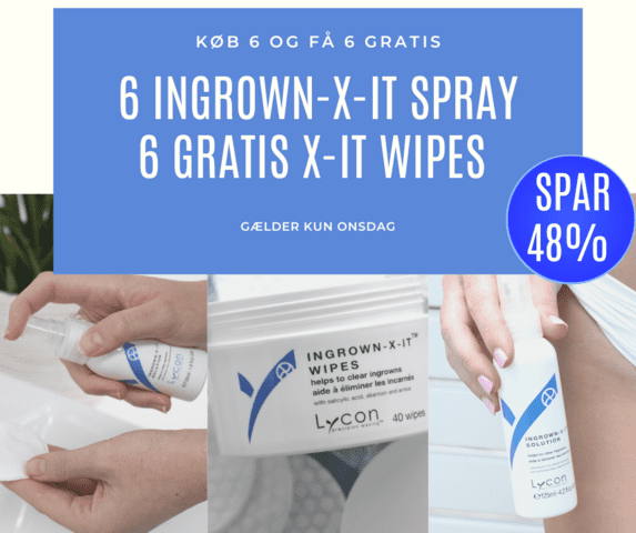 Tilbud Ingrown-X-it Spray + Wipes