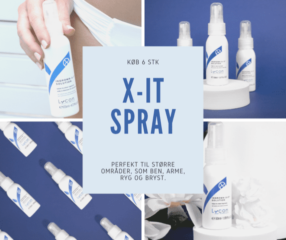 Tilbud Ingrown-X-it Spray + Wipes