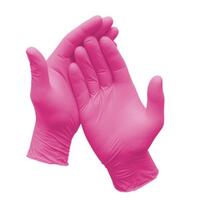 5040408 | Heinz Herenz Pink nitril handske str. medium